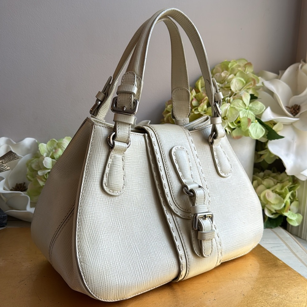 RARE! Giorgio Armani Saffiano Leather Handbag